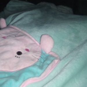 An adorable bunny blanket